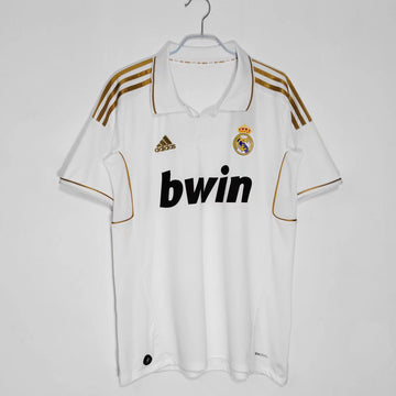 Real Madrid 11-12 Retro Home Kit Half Sleeve