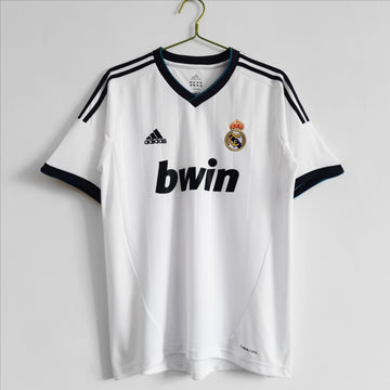 Real Madrid 12-13 Retro Home Kit Half Sleeve