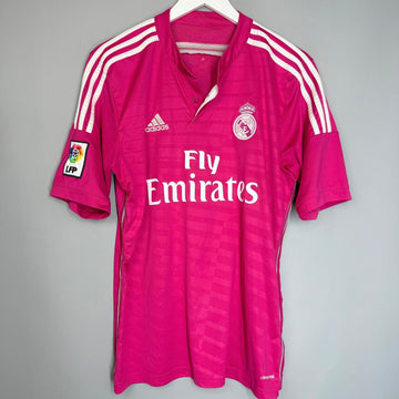 Real Madrid 14-15 Retro Away Pink Kit Half Sleeve