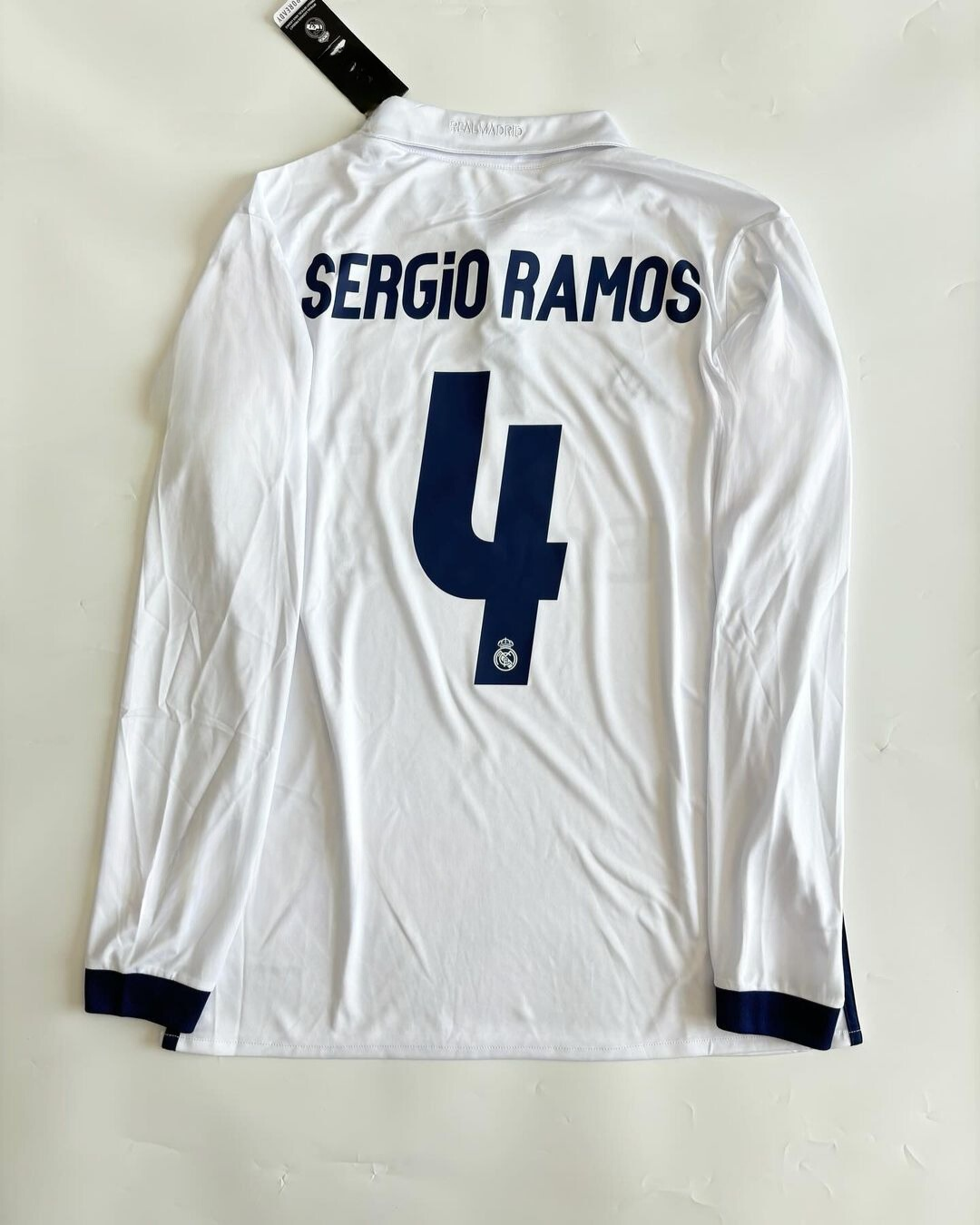 Real Madrid 16-17 Retro Home Kit Full Sleeve