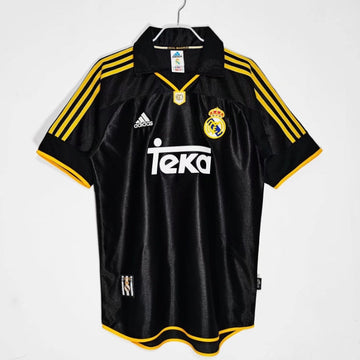 Real Madrid 98-99 Retro Away Kit Half Sleeve
