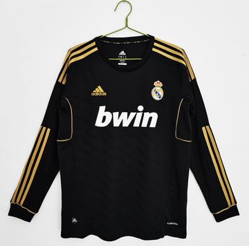 Real Madrid 11-12 Retro Away Kit Full Sleeve