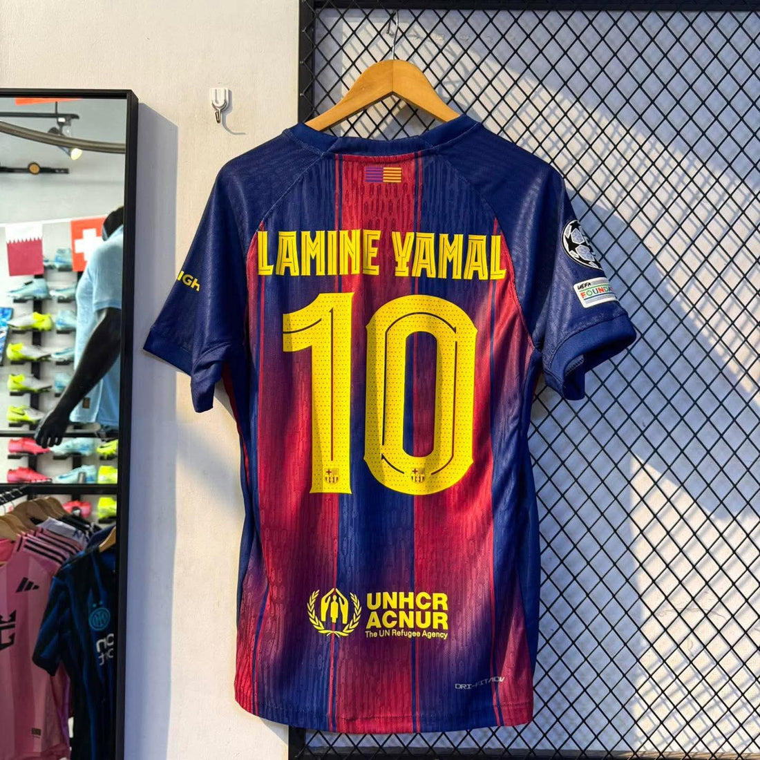 BARCELONA 25-26 HOME KIT – PLAYER EDITION Half Sleeves