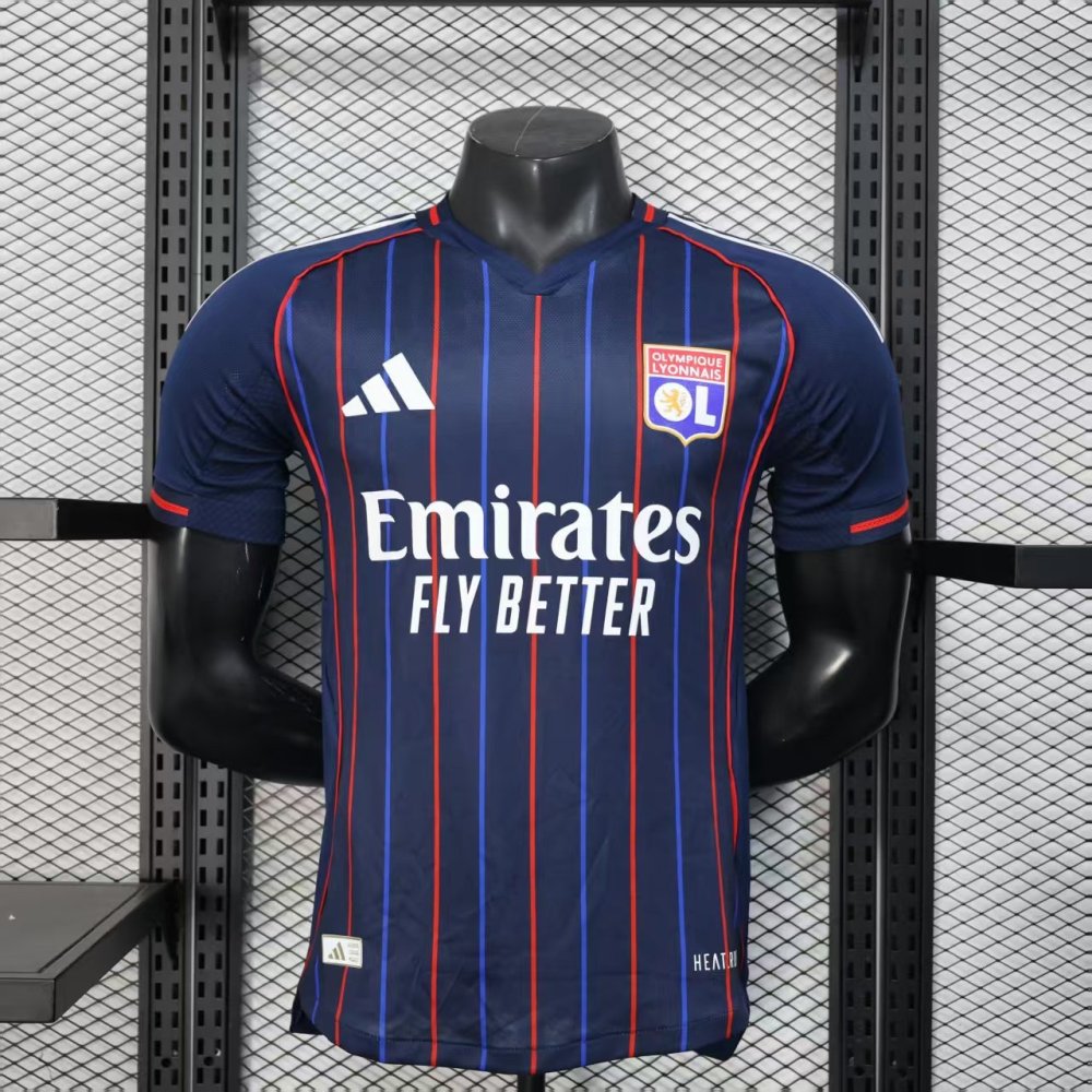 Olympique Lyonnais 25/26 Away Kit Player Edition