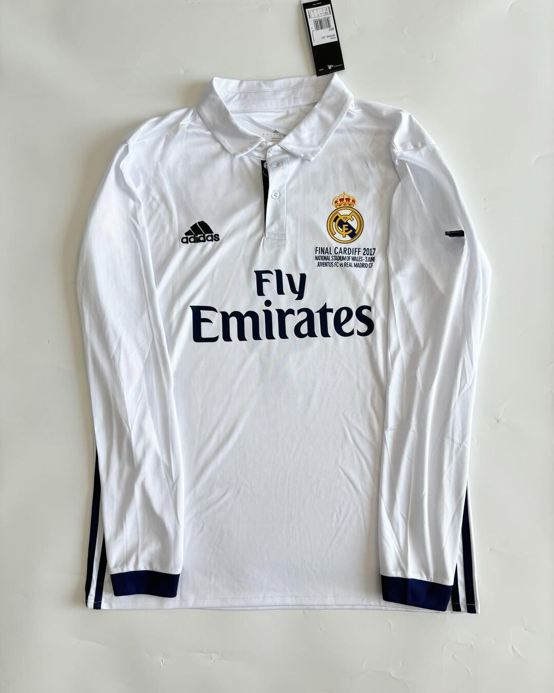 Real Madrid 16-17 Retro Home Kit Full Sleeve