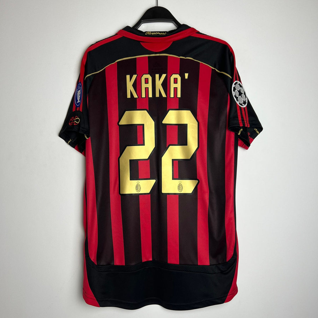 AC Milan 06-07 Retro Home Kit Half Sleeve