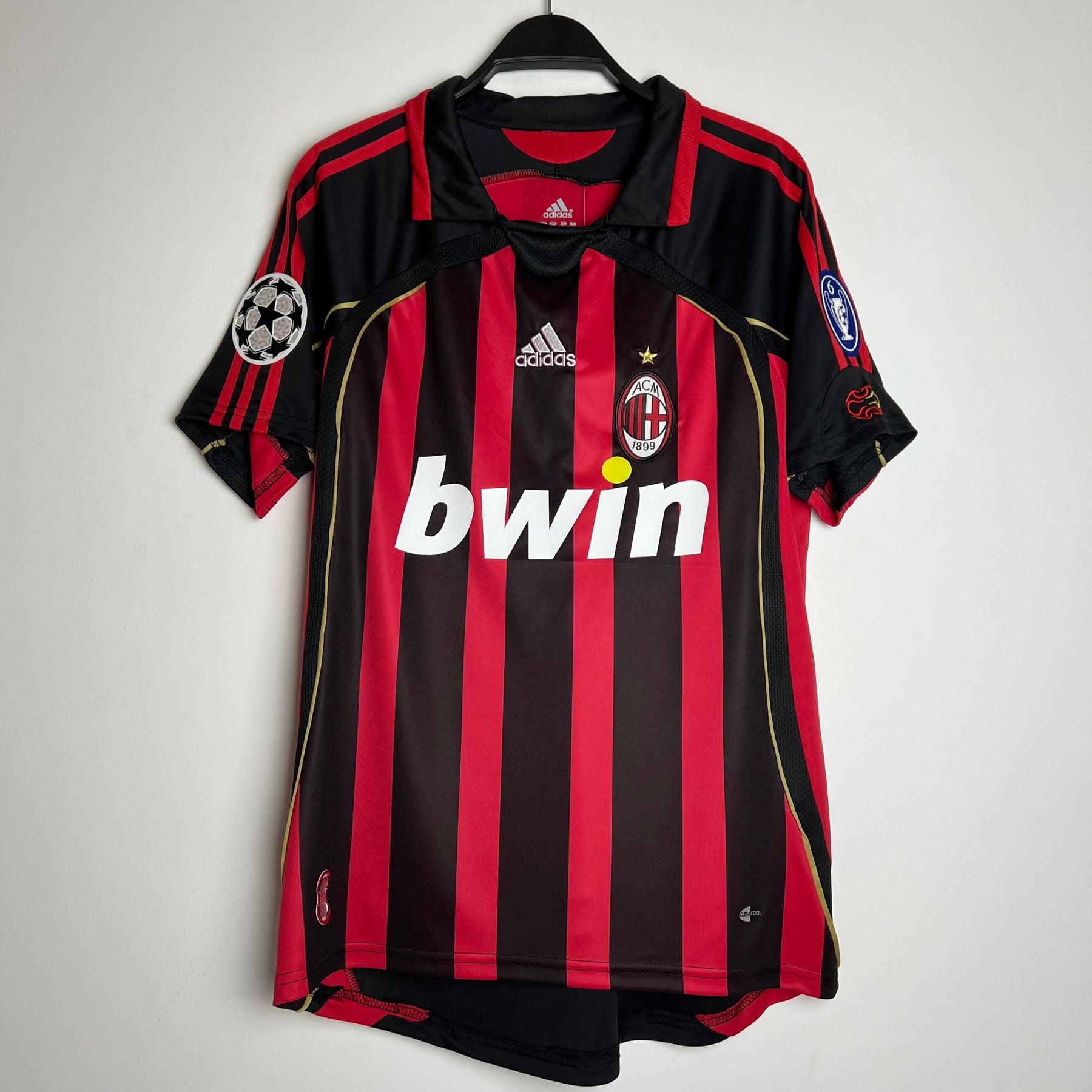 AC Milan 06-07 Retro Home Kit Half Sleeve