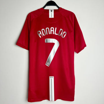 Manchester United 07-08 Retro Kit Half Sleeve