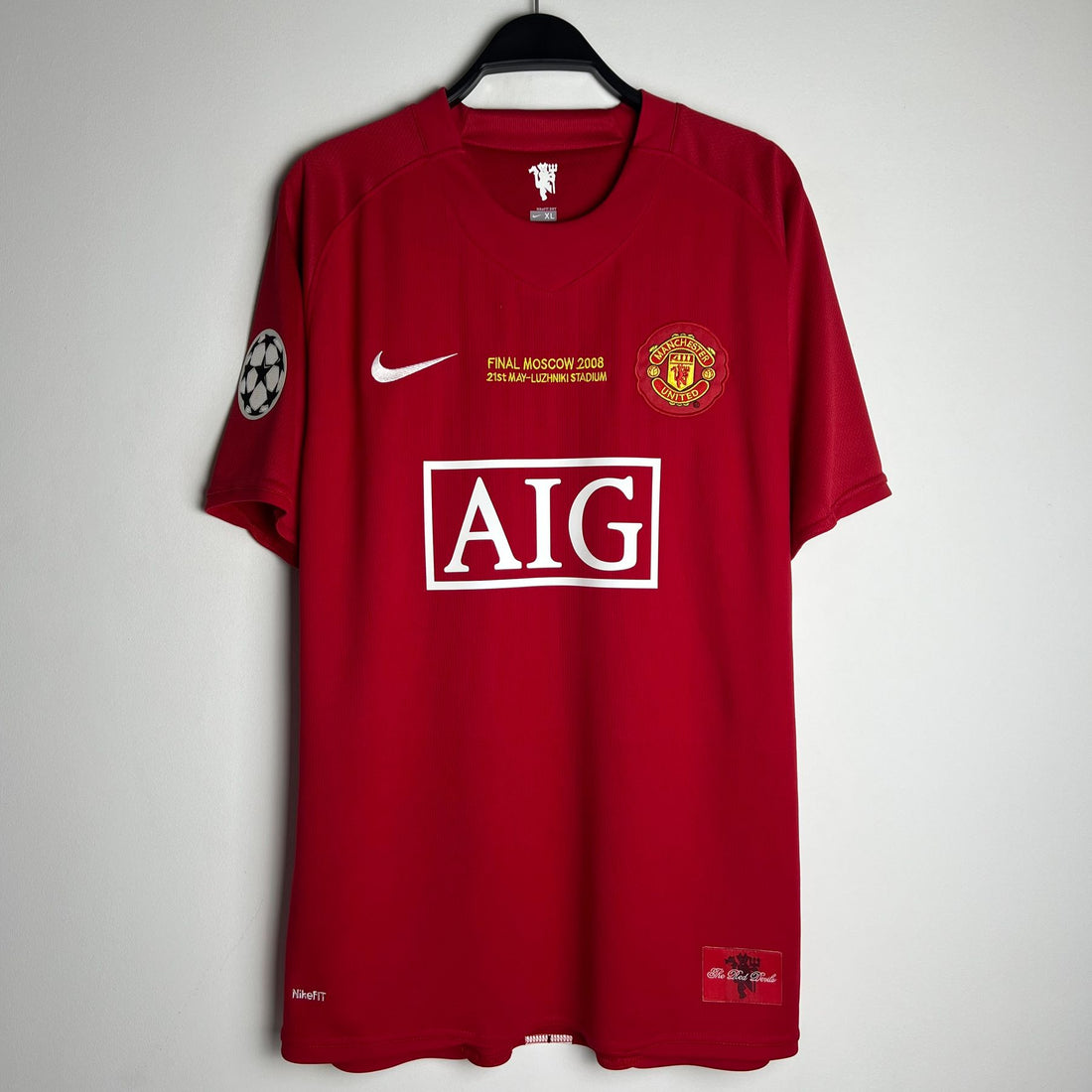Manchester United 07-08 Retro Kit Half Sleeve