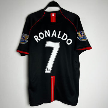 Manchester United 07-08 Home Retro Kit Half Sleeve