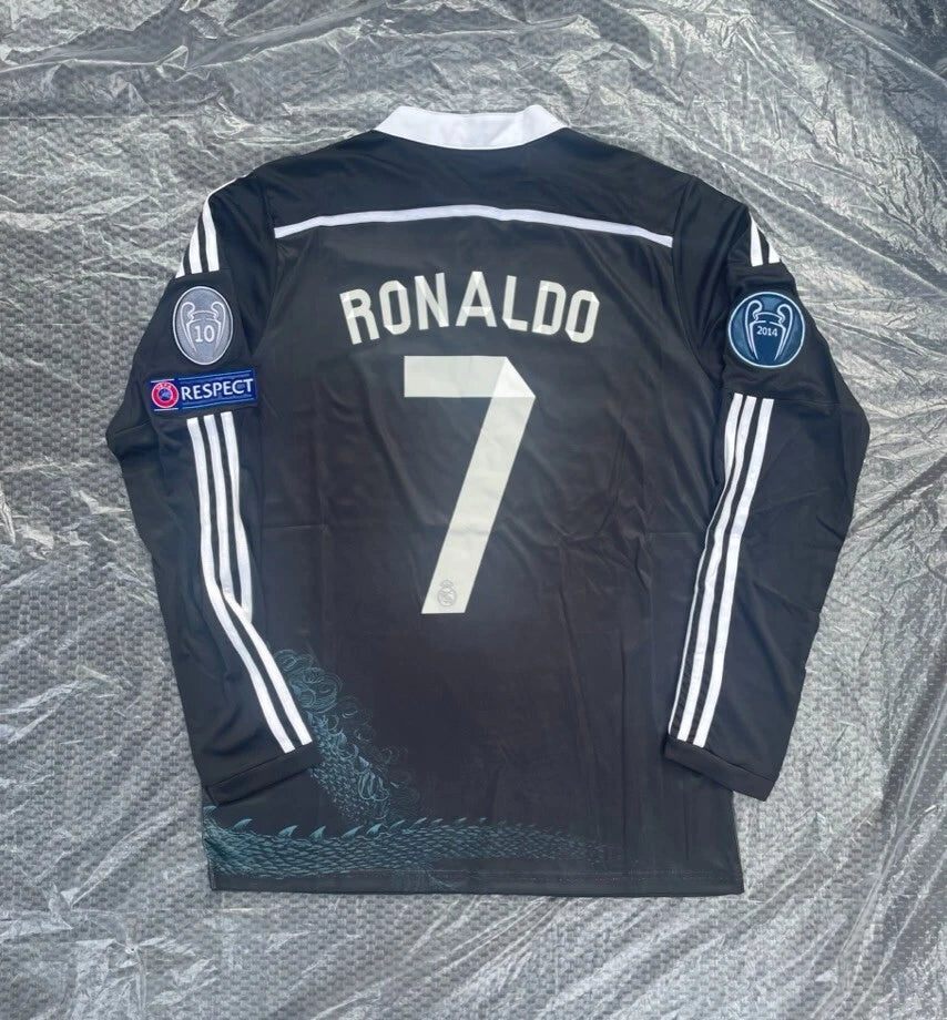 Real Madrid 14-15 Retro Third Kit Full Sleeve