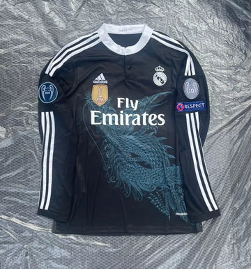 Real Madrid 14-15 Retro Third Kit Half Sleeve